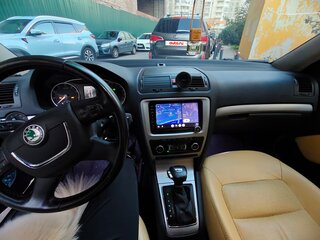 2012 Skoda Octavia II (A5) Рестайлинг, бежевый, 700000 рублей, вид 4