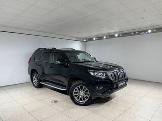 2018 Toyota Land Cruiser Prado 150 Series Рестайлинг 2, чёрный, 5990000 рублей, вид 3
