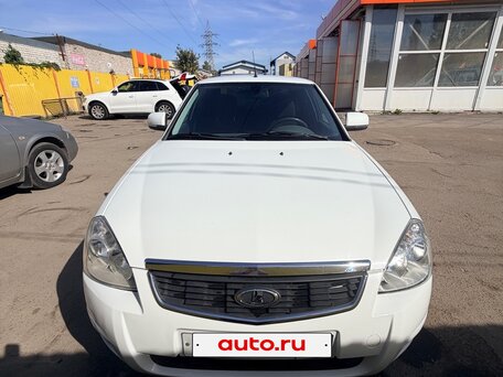 2012 Lada (ВАЗ) Priora I, белый, 450000 рублей, вид 2