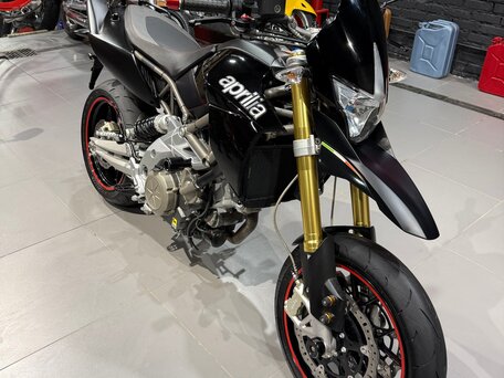 2009 Aprilia Dorsoduro 750, чёрный, 415000 рублей, вид 4