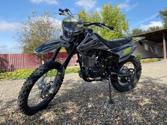 2026 FX moto YX300, серый, 95000 рублей - вид 2