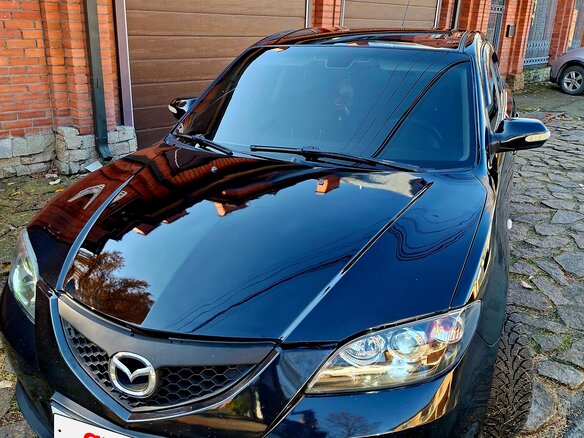2007 Mazda 3 I (BK) Рестайлинг, чёрный, 675000 рублей - вид 1