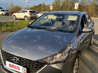 2020 Hyundai Solaris II Рестайлинг, серый, 1680000 рублей, вид 3