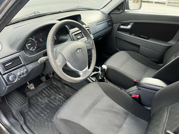 2017 Lada (ВАЗ) Priora I Рестайлинг, серый, 497000 рублей - вид 6