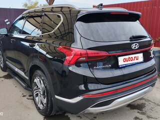 2021 Hyundai Santa Fe IV Рестайлинг, чёрный, 3500000 рублей, вид 3