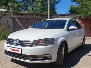 2012 Volkswagen Passat B7, белый, 1350000 рублей, вид 1