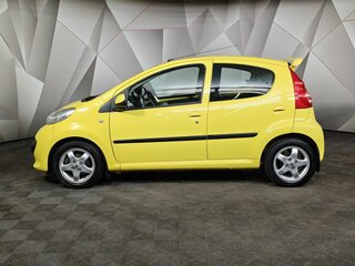 2007 Peugeot 107 I, жёлтый, 585150 рублей, вид 5