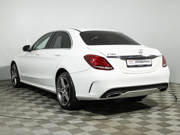 2014 Mercedes-Benz C-Класс 180 IV (W205), белый - вид 6