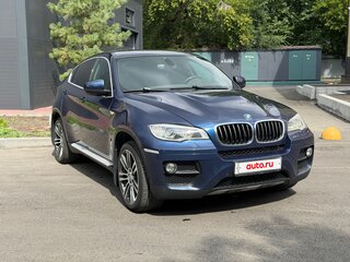 2013 BMW X6 35i I (E71) Рестайлинг, синий, 2350000 рублей, вид 5