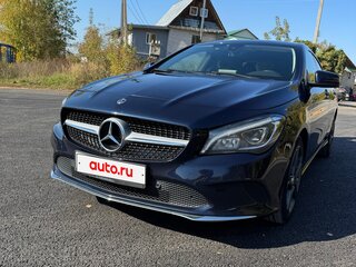 2018 Mercedes-Benz CLA 200 I (C117, X117) Рестайлинг, синий, 1700000 рублей, вид 3
