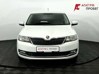 2018 Skoda Rapid I Рестайлинг, белый, 1155000 рублей, вид 3