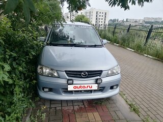 2000 Mazda Demio I (DW), голубой, 430000 рублей, вид 1