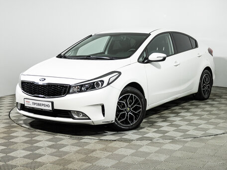 2018 Kia Cerato III Рестайлинг (Classic), белый, 1669700 рублей, вид 1