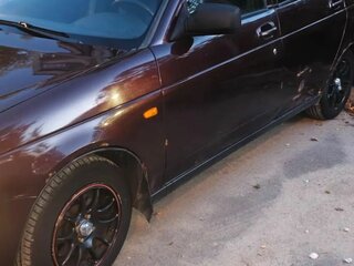 2011 Lada (ВАЗ) Priora I, пурпурный, 260000 рублей, вид 5