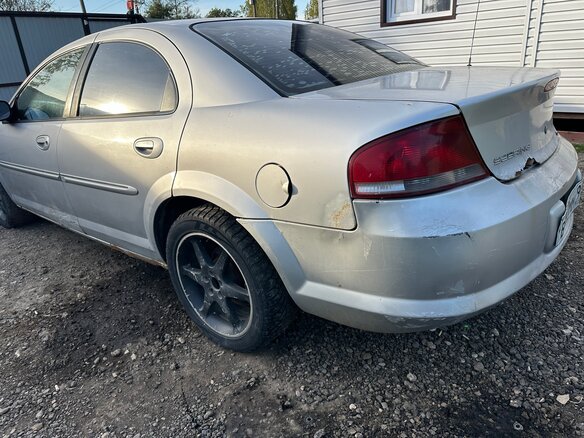 2000 Chrysler Sebring II, серебристый, 130000 рублей - вид 2