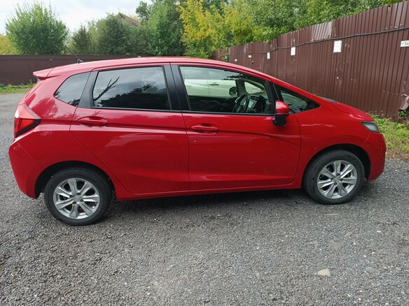 2014 Honda Fit III, пурпурный