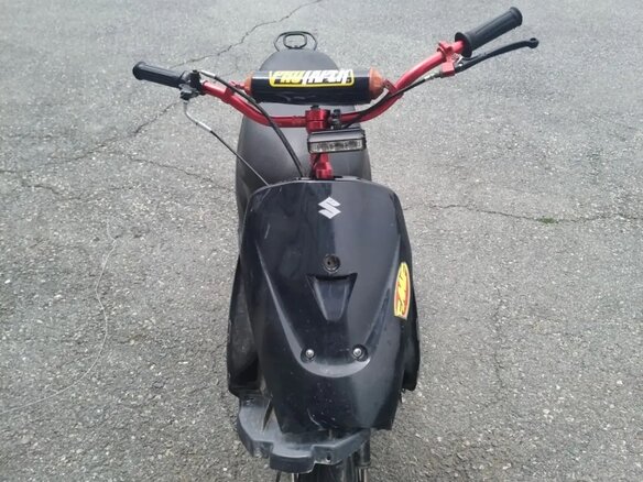 2007 Suzuki Lets 2, чёрный, 33000 рублей - вид 2