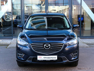 2015 Mazda CX-5 I Рестайлинг, синий, 1677000 рублей, вид 2