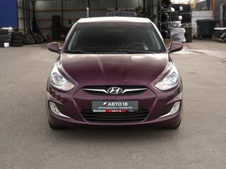 2011 Hyundai Solaris I, фиолетовый, 659000 рублей, вид 3