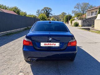 2008 BMW 5 серии 525d V (E60/E61) Рестайлинг, синий, 1190000 рублей, вид 5