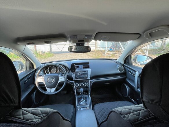 2008 Mazda 6 II (GH), чёрный, 870000 рублей - вид 10