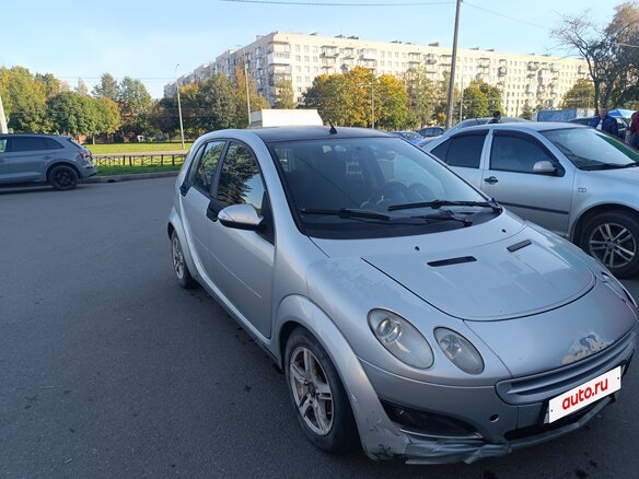 2004 Smart Forfour I, серебристый, 480000 рублей - вид 1