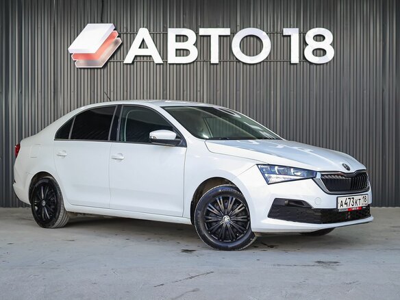 2020 Skoda Rapid I Рестайлинг, белый, 1349000 рублей - вид 1