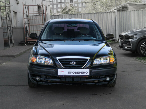 2004 Hyundai Elantra III (XD2) Рестайлинг, чёрный - вид 1