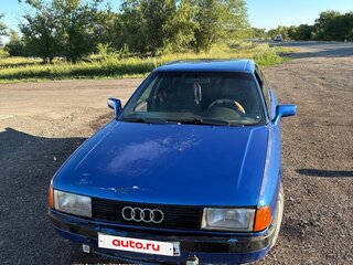 1987 Audi 80 IV (B3), голубой, 100000 рублей, вид 1