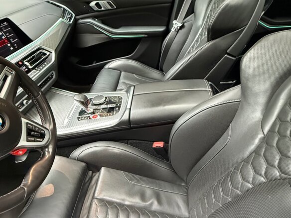 2020 BMW X5 M III (F95), чёрный, 8500000 рублей - вид 9
