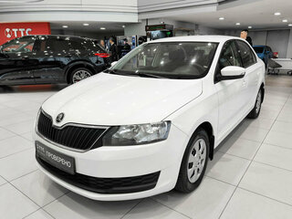 2018 Skoda Rapid I Рестайлинг, белый, 1210000 рублей, вид 1