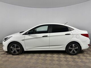 2014 Hyundai Solaris I Рестайлинг, белый, 995000 рублей, вид 2