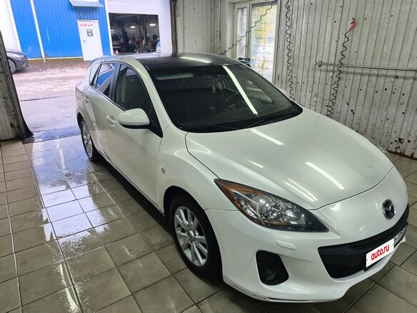 2012 Mazda 3 II (BL) Рестайлинг, белый, 750000 рублей - вид 1