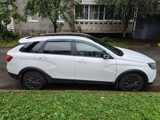 2020 Lada (ВАЗ) Vesta SW I, белый, 1050000 рублей, вид 4
