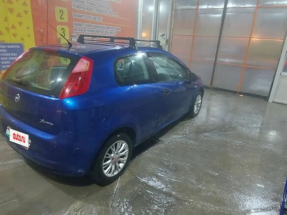 2006 Fiat Punto III Grande Punto, синий, 130000 рублей - вид 5