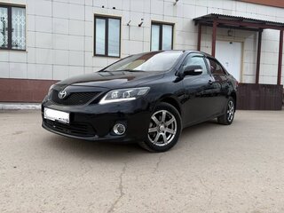 2012 Toyota Corolla X (E140, E150) Рестайлинг, чёрный, 840000 рублей, вид 1