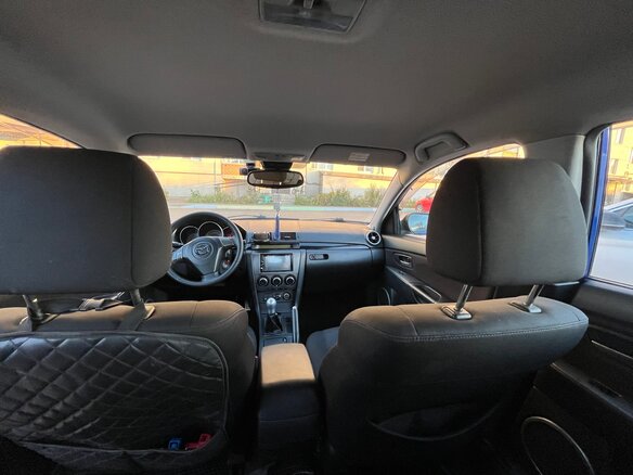 2007 Mazda 3 I (BK) Рестайлинг, синий, 660000 рублей - вид 13