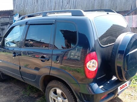 2014 Chevrolet Niva I Рестайлинг, синий, вид 2