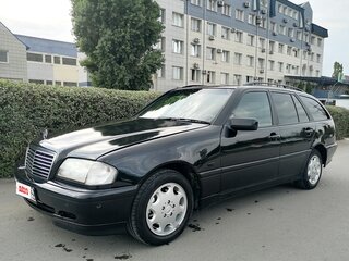 1999 Mercedes-Benz C-Класс 180 I (W202) Рестайлинг, чёрный, 500000 рублей, вид 2