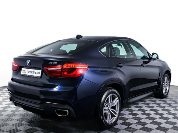2019 BMW X6 30d II (F16), белый - вид 4