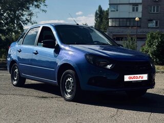 2020 Lada (ВАЗ) Granta I Рестайлинг, синий, 550000 рублей, вид 2