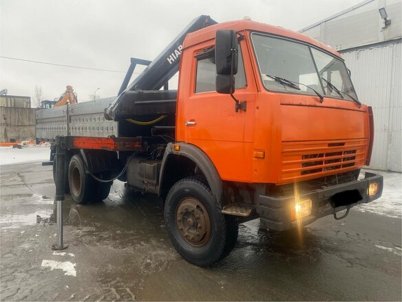 2004 КамАЗ 53215, оранжевый, 2400000 рублей