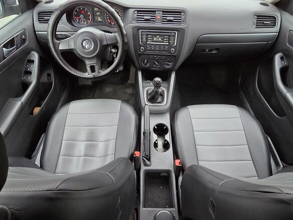 2014 Volkswagen Jetta VI Рестайлинг, серый, 1150000 рублей - вид 7