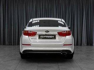 2014 Kia Optima III Рестайлинг, белый, 1299000 рублей, вид 4