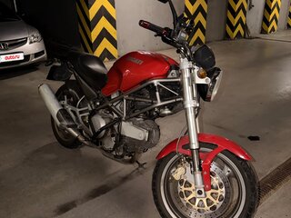 2002 Ducati Monster 400, красный, 249000 рублей, вид 4