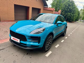 2021 Porsche Macan I Рестайлинг, голубой, 6000000 рублей, вид 1
