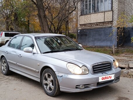 2006 Hyundai Sonata ТагАЗ IV (EF) Рестайлинг, серебристый, 330000 рублей, вид 2