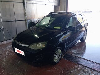2013 Lada (ВАЗ) Kalina Cross II, синий, 390000 рублей, вид 4