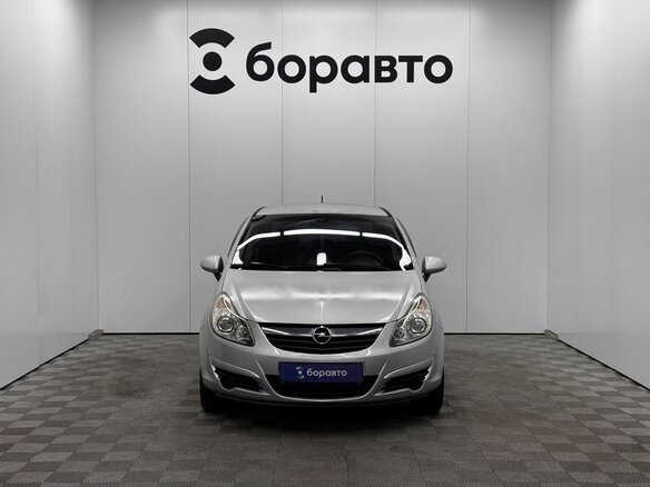 2008 Opel Corsa D, серебристый, 430000 рублей - вид 1