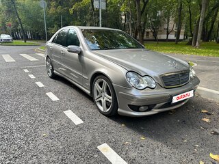 2005 Mercedes-Benz C-Класс 230 II (W203) Рестайлинг, серый, 850000 рублей, вид 2